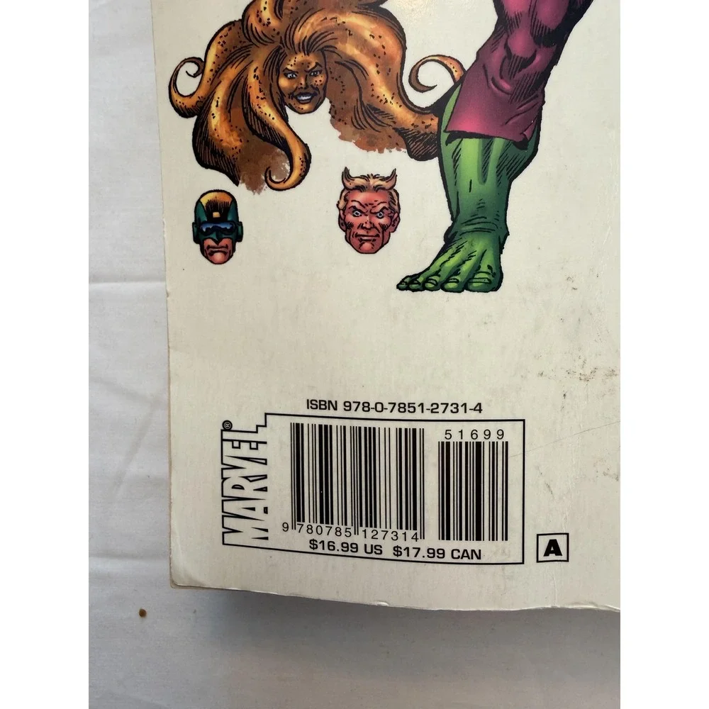 Marvel Official Handbook Marvel Universe Master Edition Vol‎ 2 TPB Hulk Iron Man